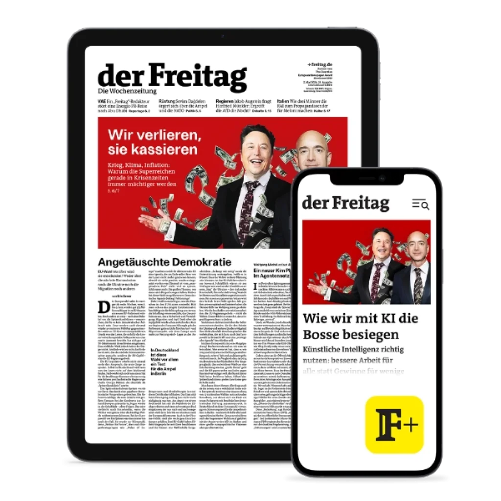 der Freitag Digital-Cover Ausgabe 18/24