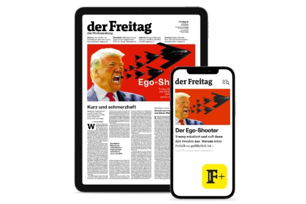 der Freitag Digital-Cover Ausgabe 26/25