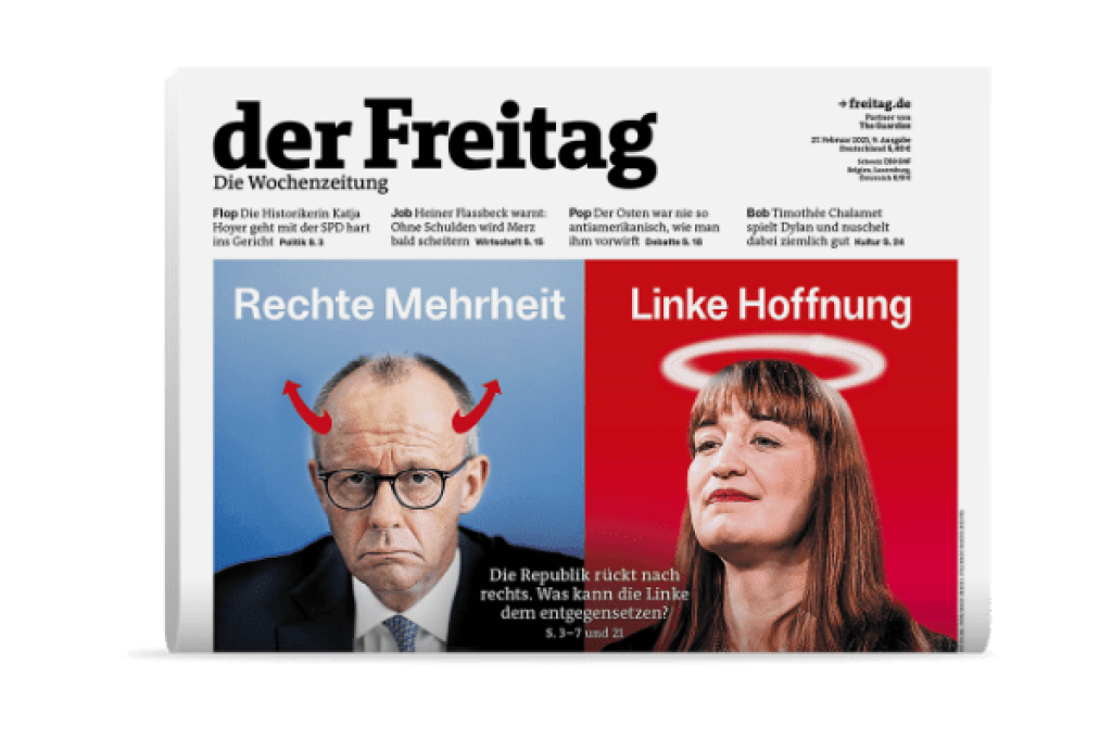 der Freitag Print-Cover Ausgabe 09/25