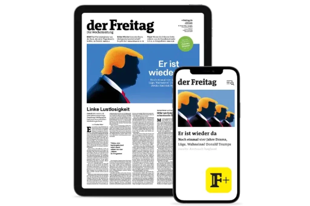 der Freitag Digital-Cover Ausgabe 03/25
