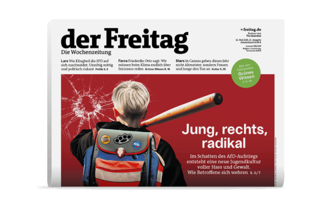 der Freitag Print-Cover Ausgabe 21/2025