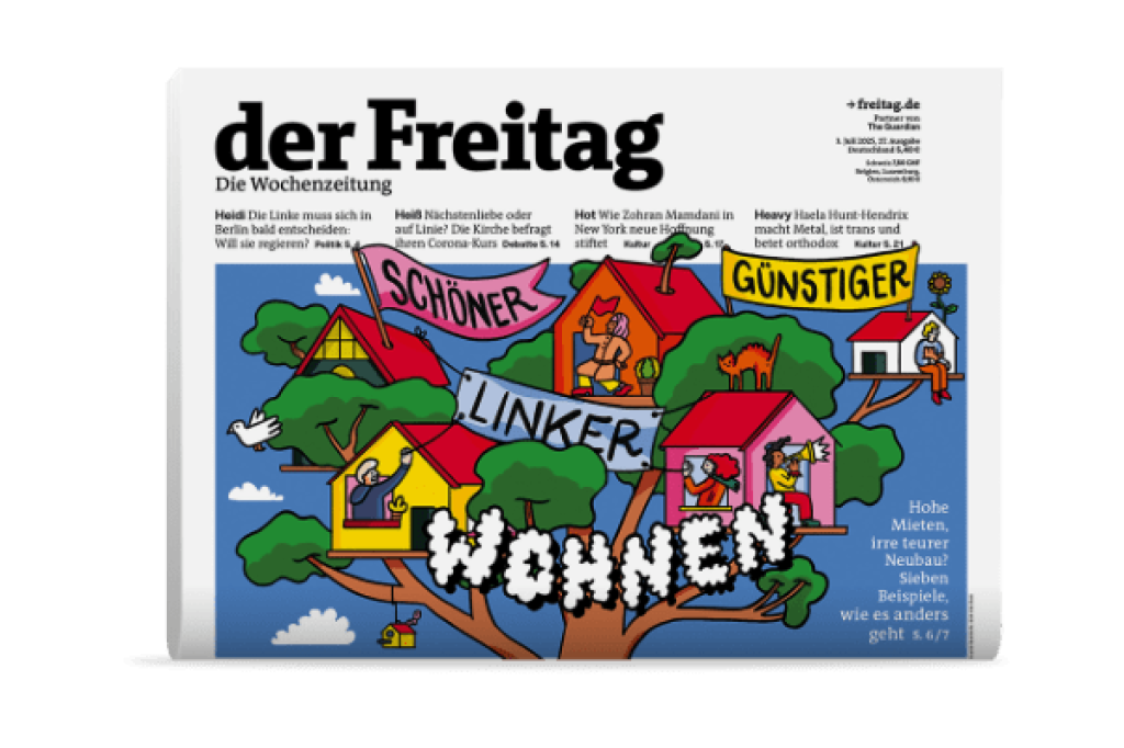 der Freitag Print-Cover Ausgabe 27/25