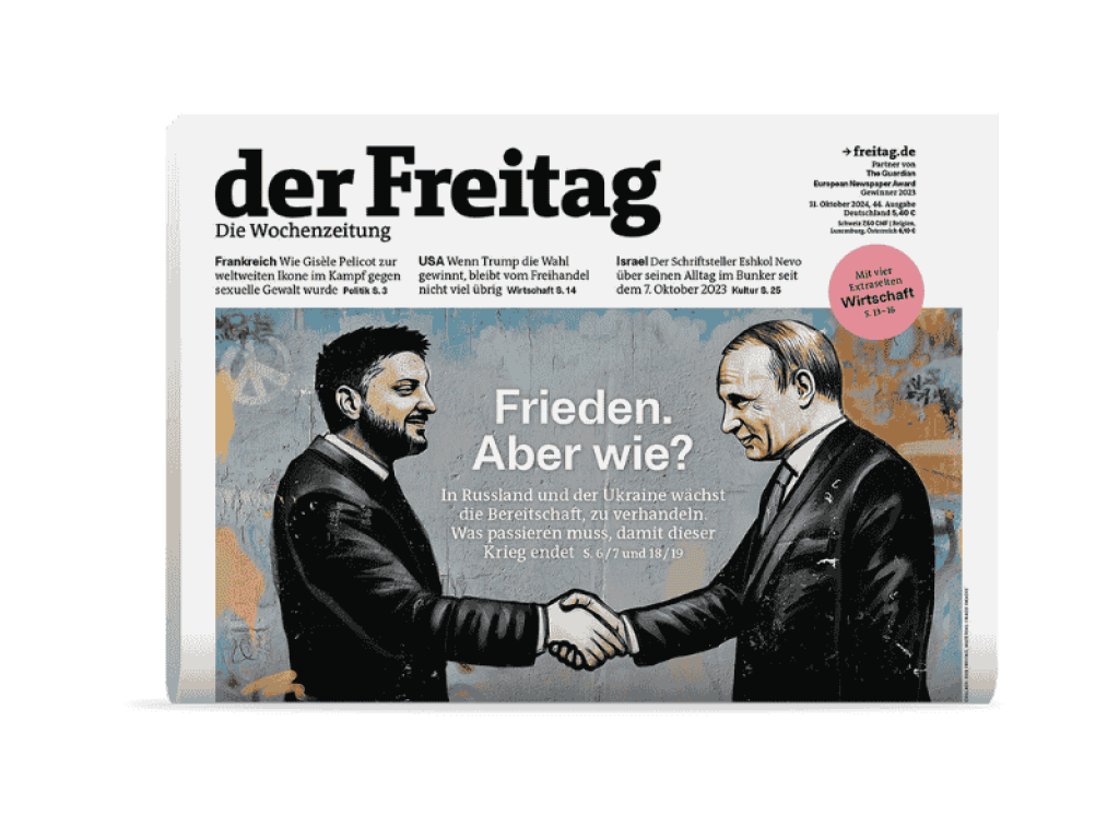 der Freitag Heftcover Print 2024_44