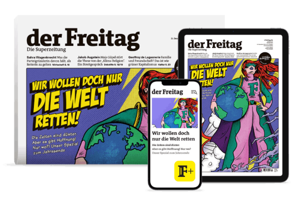 der Freitag Kombi-Cover Ausgabe 51/25