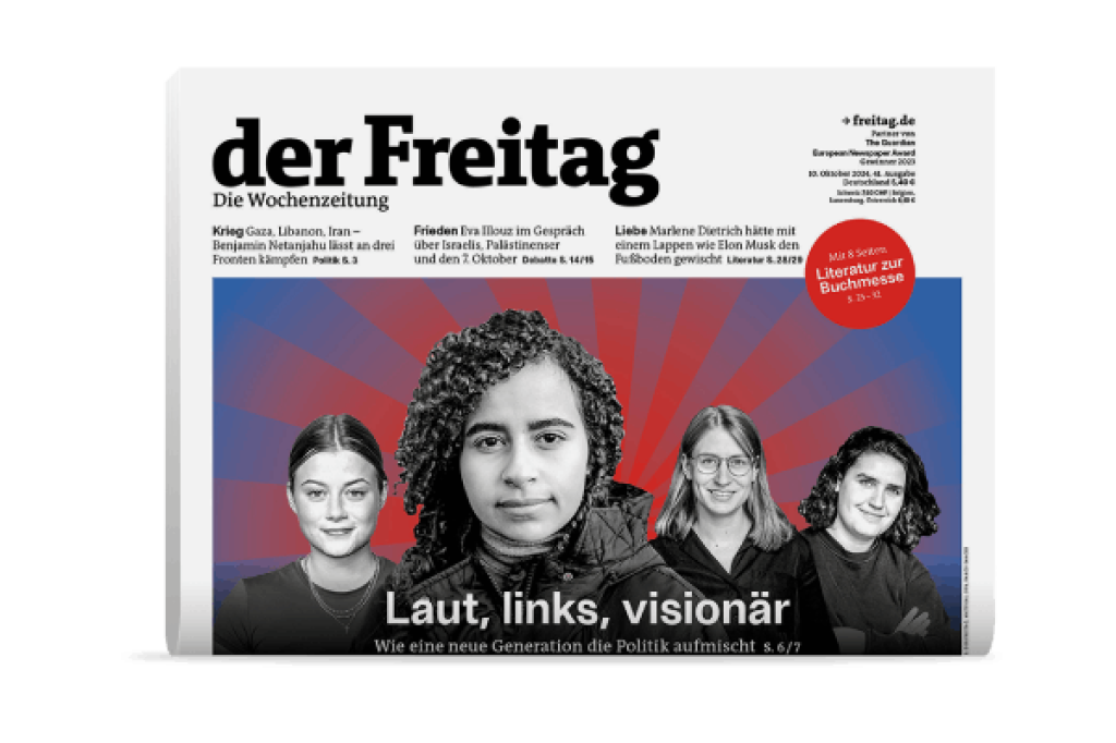 der Freitag Print-Cover Ausgabe 41/24