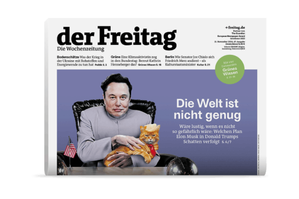 der Freitag Print-Cover Ausgabe 47/24