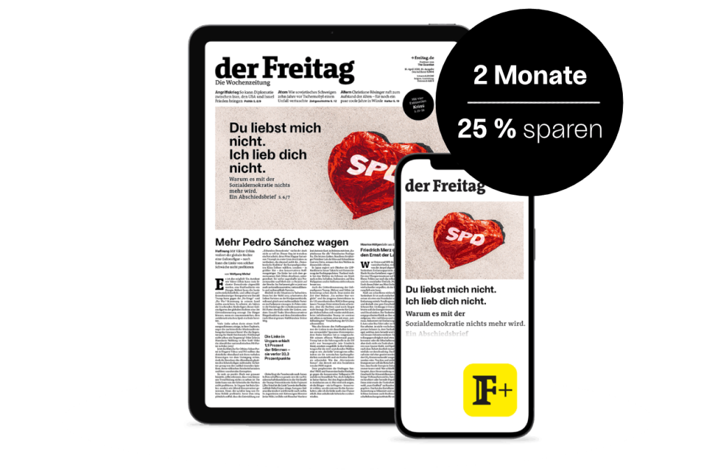 Digital-Abo 2 Monate rabattiert der Freitag