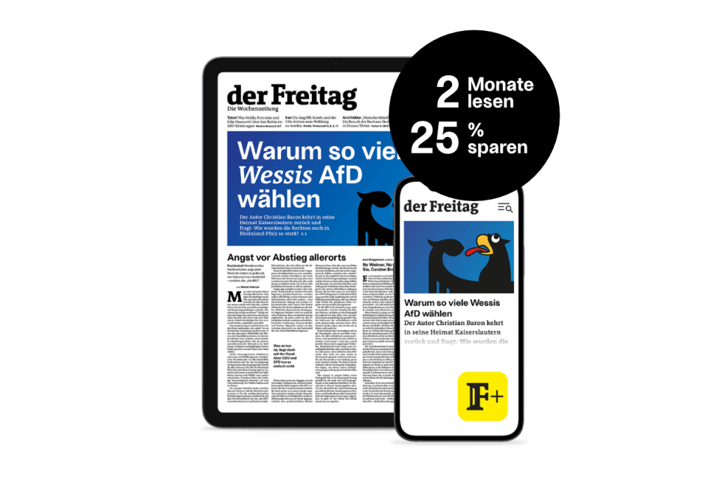 Digital-Abo 2 Monate rabattiert der Freitag