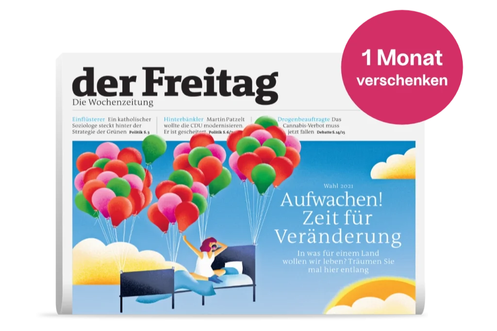 der Freitag Print-Cover Ausgabe 37/2021