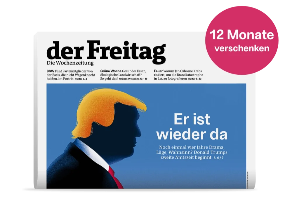 der Freitag Print-Cover Ausgabe 03/2025