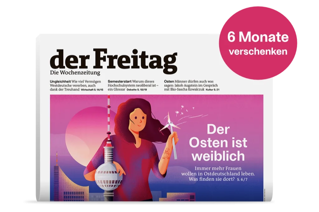 der Freitag Print-Cover Ausgabe 39/2023