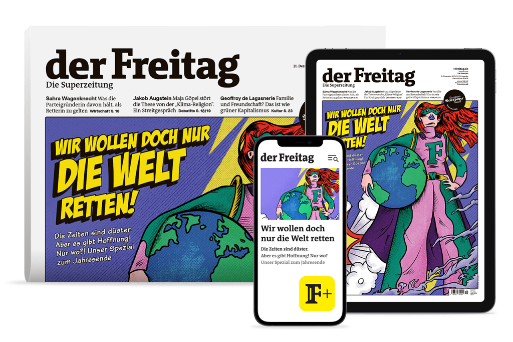 der Freitag Ausgabe 51/2023 als Print- und Digital-Cover