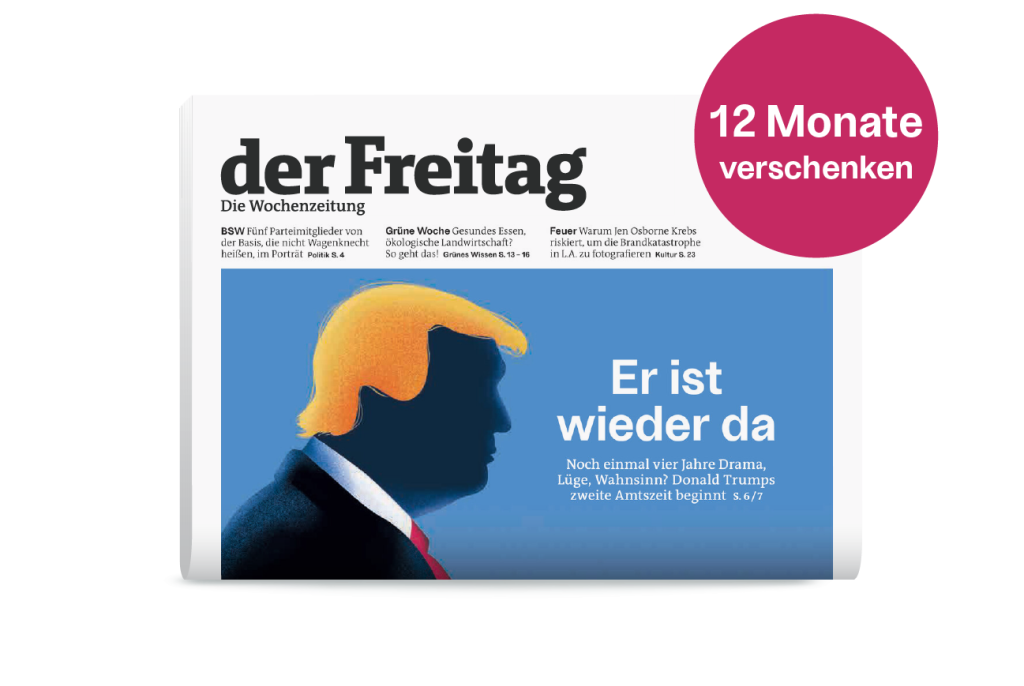 Print-Cover Ausgabe 03/2025 mit Hinweis „12 Monate verschenken“