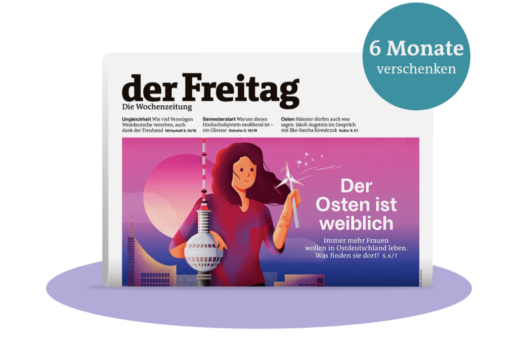 Print-Cover Ausgabe 39/2023 mit dem Hinweis „6 Monate verschenken“