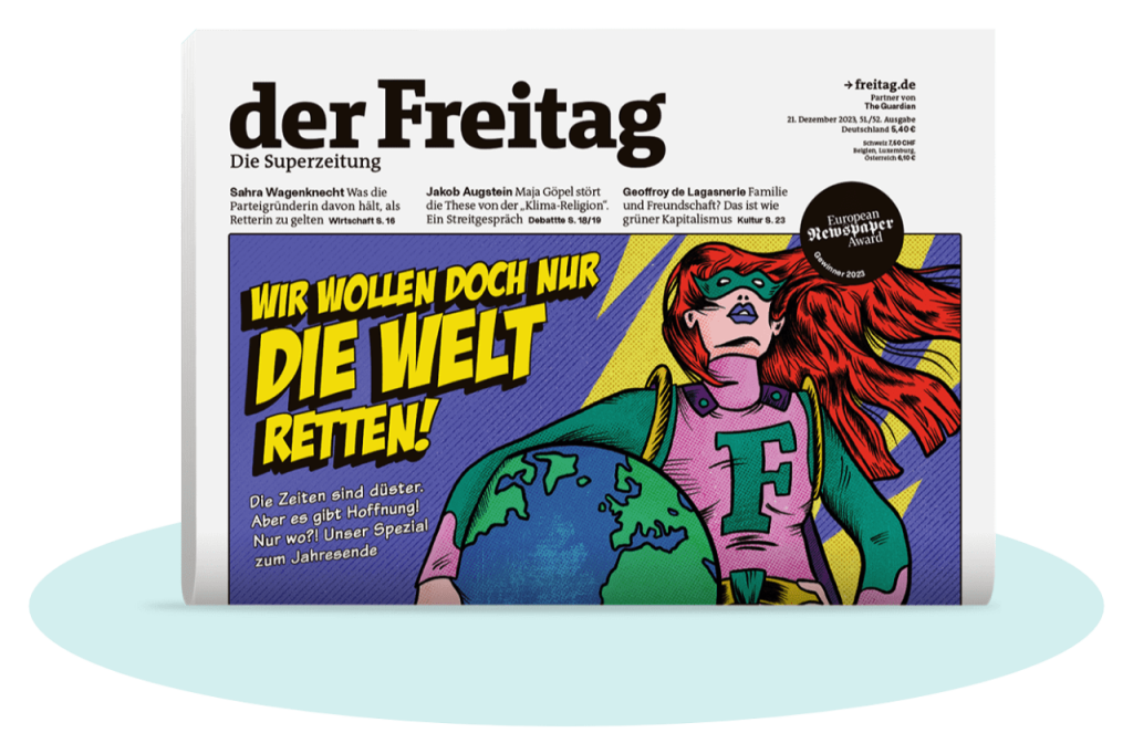 der Freitag Ausgabe 51/2023 als Print-Cover
