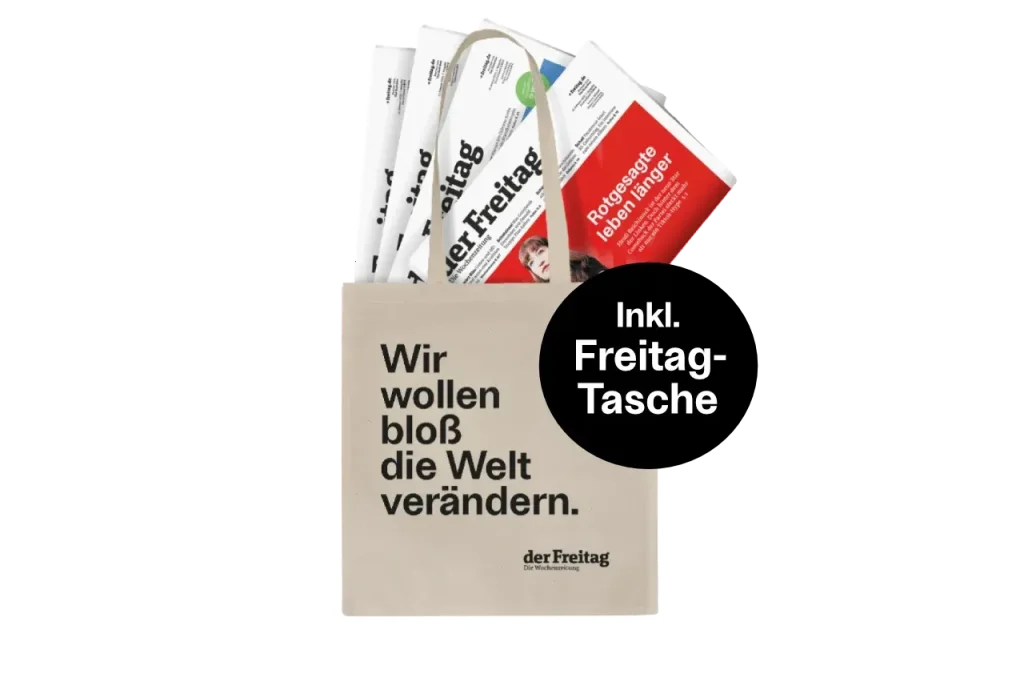 Print-Abo mit Freitag-Tasche als Abopr&auml;mie