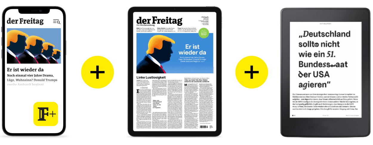 der freitag die Vorteile des Digital-Abos