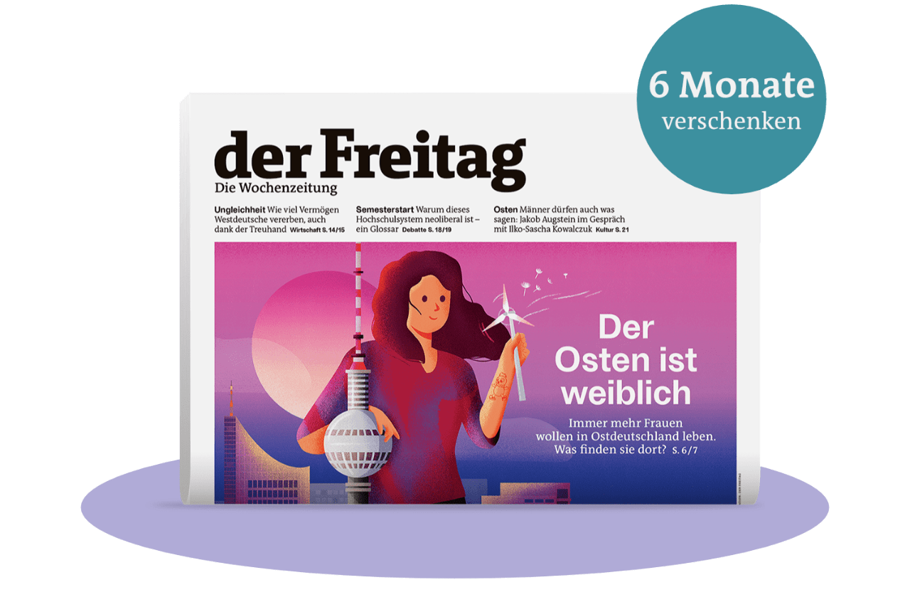 der Freitag im Geschenkabo: 6 Monate verschenken und Prämie erhalten