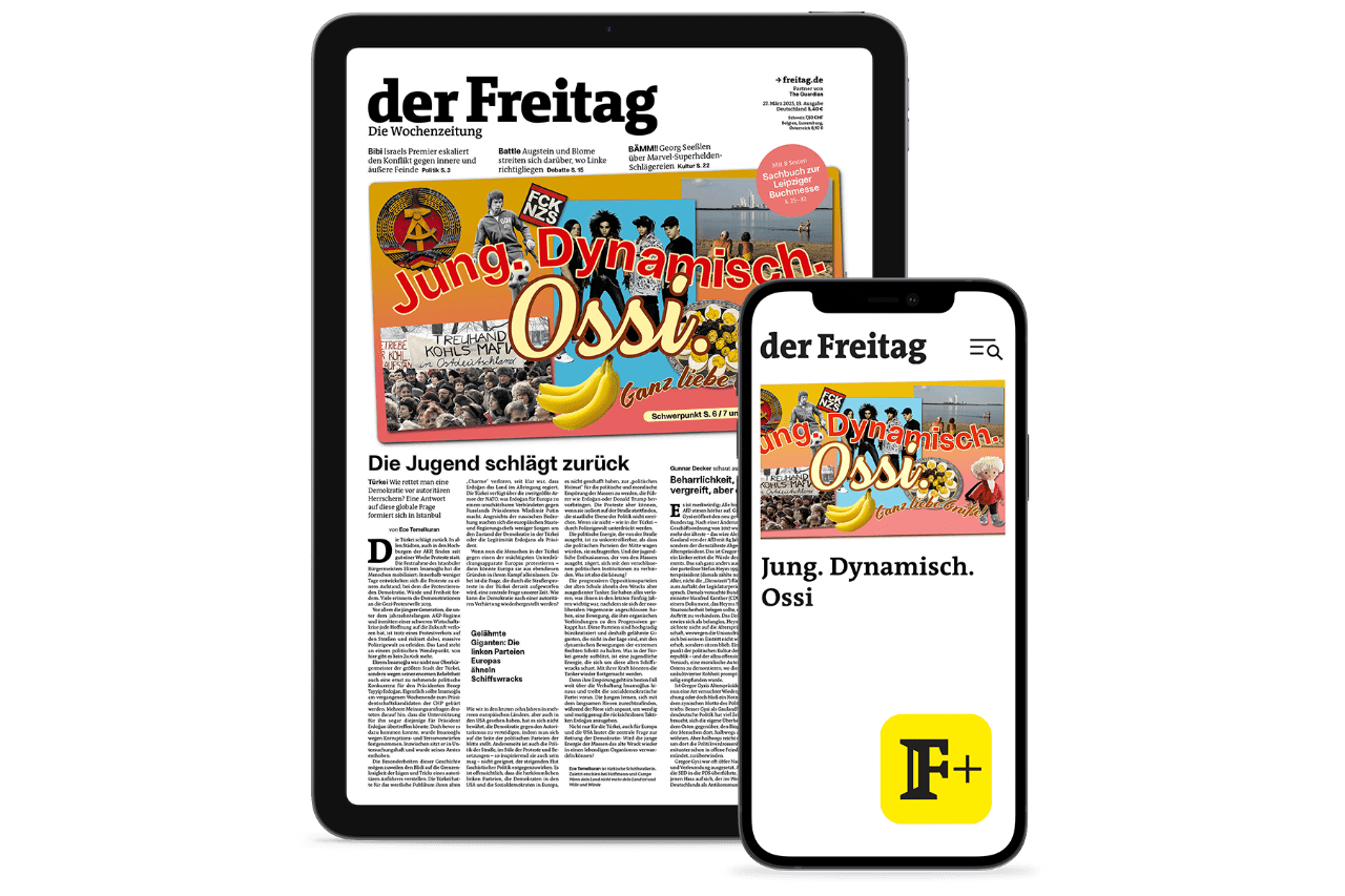 Digitalausgabe der Wochenzeitung „der Freitag“ auf Tablet und Smartphone – Jetzt Digital-Abo abschließen und flexibel online lesen