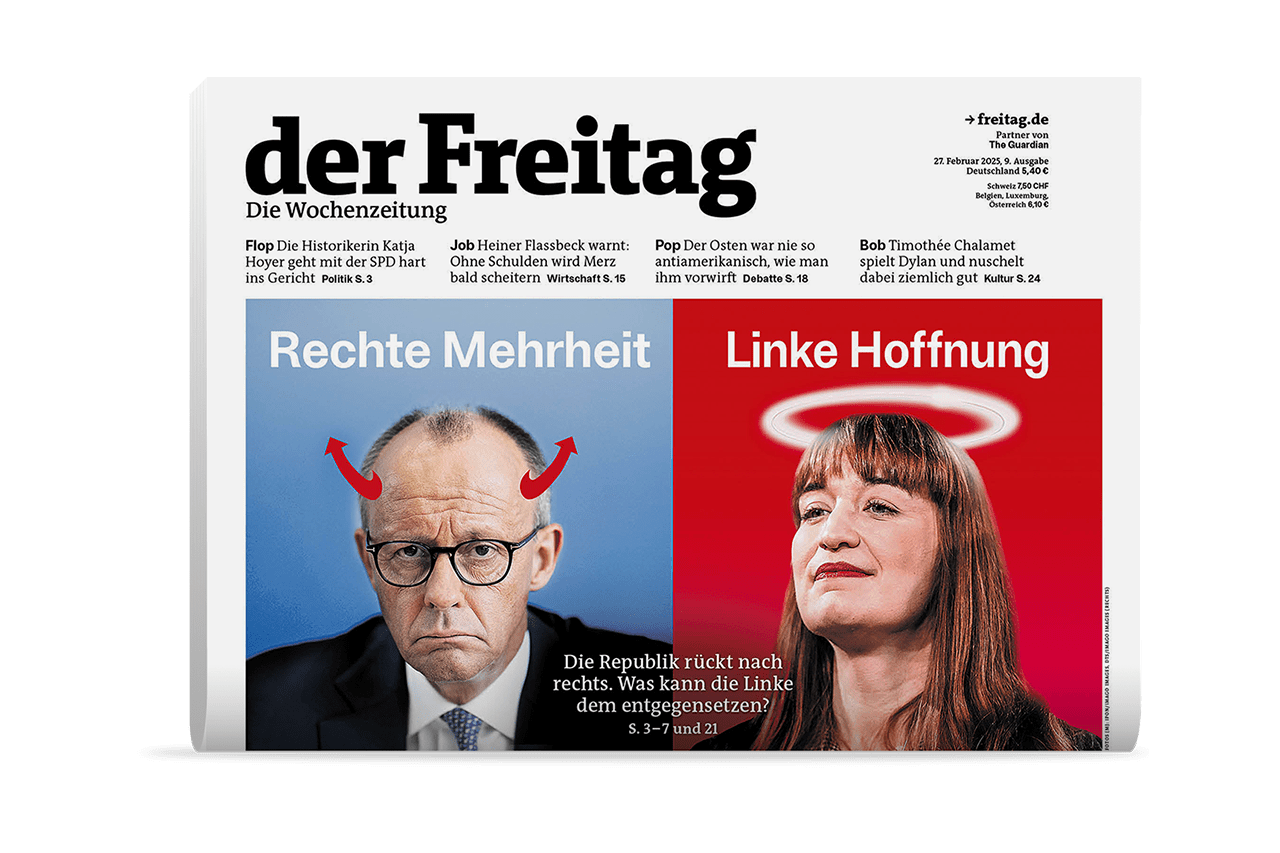 der Freitag im Probeabo: Bloß mal günstig gedruckt lesen