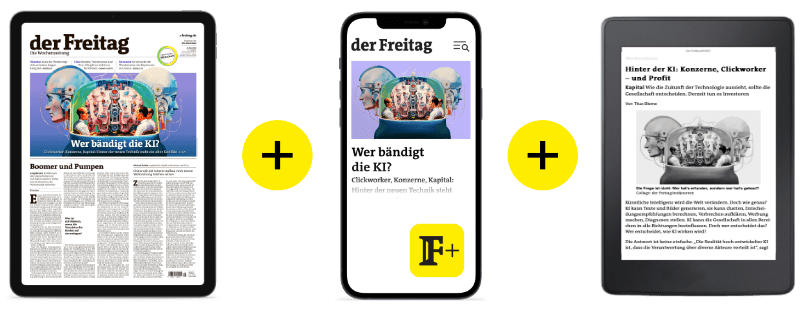 Geschenkgutscheine: der digitale Freitag auf einem Ipad, Iphone und E-Reader