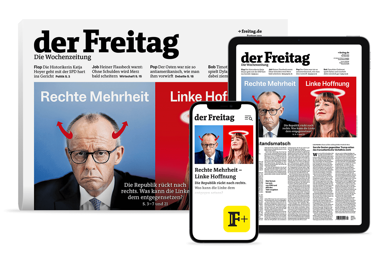 Bloß mal den Freitag im Kombi-Abo lesen