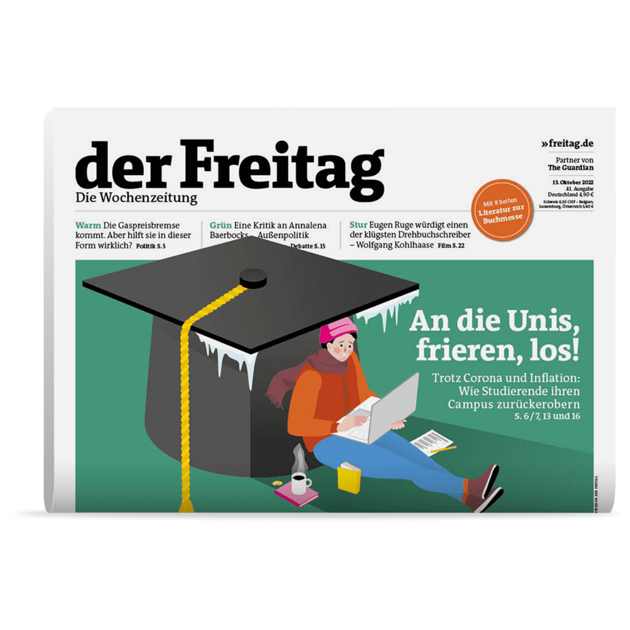 der Freitag - die Wochenzeitung im Flexiabo für u30 und Studierende